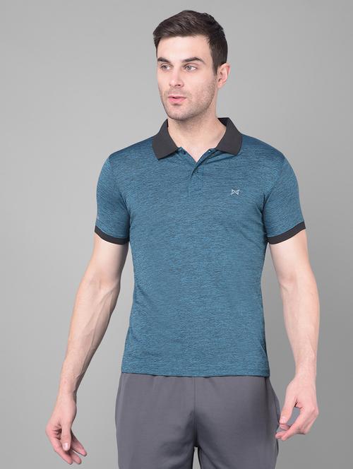 men solid slim fit polo t-shirt - 21601331 - Very Small Image - 1