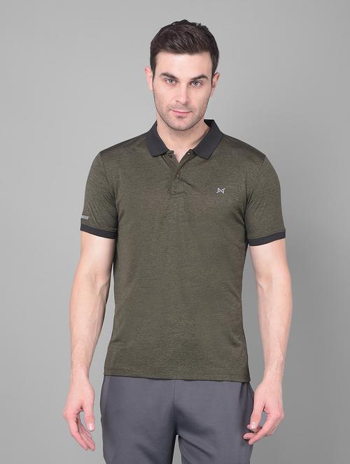 men solid slim fit polo t-shirt - 21601332 - Very Small Image - 1