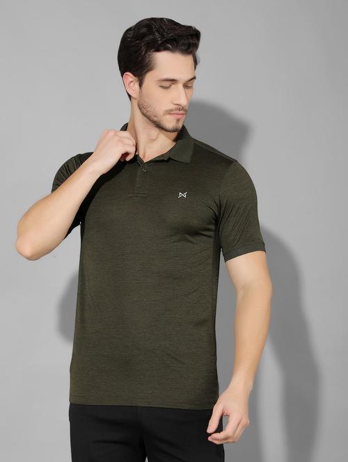 men short sleeves plain polo t-shirt - 21601341 - Very Small Image - 1