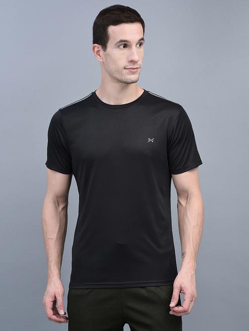 men short sleeves plain t-shirt - 21601357 - Very Small Image - 1