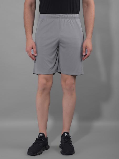 men mid rise solid shorts - 21601400 - Very Small Image - 1