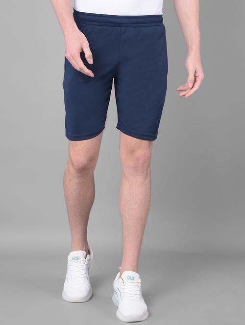 men mid rise color block shorts - 21601412 - Very Small Image - 1