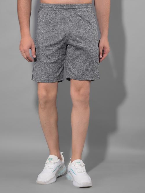 men mid rise color block shorts - 21601420 - Very Small Image - 1