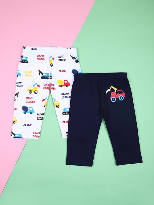 Boys Pack Of 2 Nightwear Pyjamas - 21607073 - Very Small Image - 1