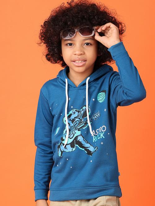 boys front print long sleeve sweatshirt - 21607583 - Very Small Image - 1