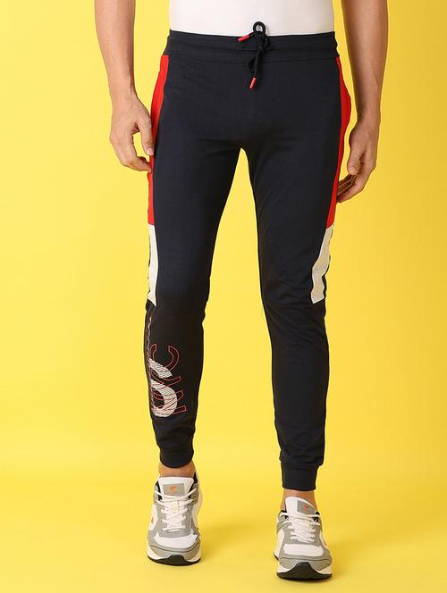 men mid rise side taped jogger - 21607717 - Very Small Image - 1