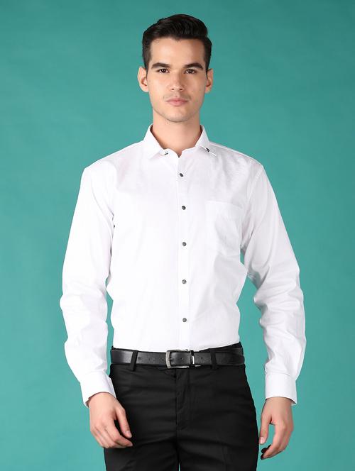 men long sleeves self design formal shirt - 21607923 - Very Small Image - 1