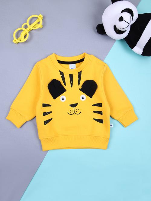 boys front print long sleeve sweatshirt - 21608368 - Very Small Image - 1