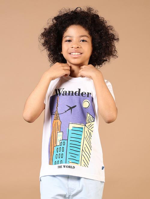 boys printed short sleeve t-shirt - 21609691 - Very Small Image - 1
