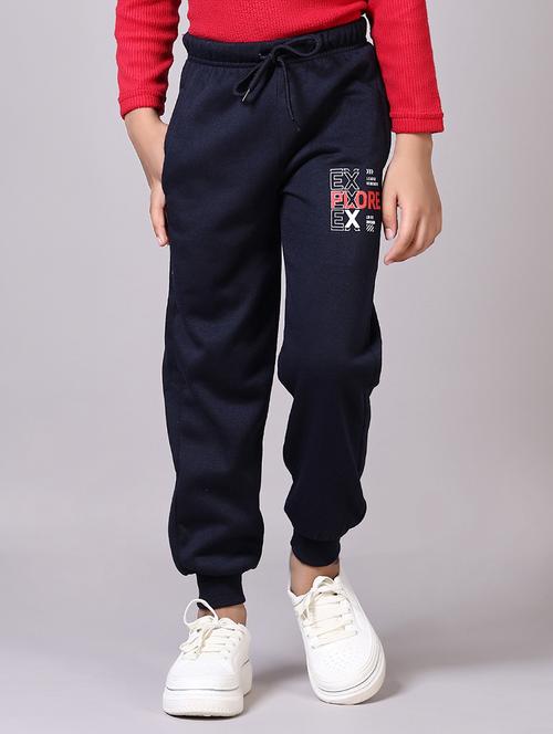boys solid mid rise relaxed fit jogger - 21610560 - Very Small Image - 1