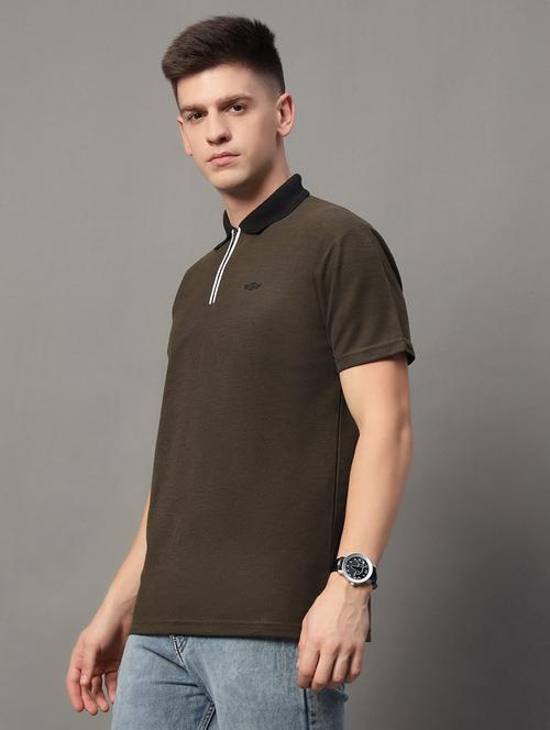 men regular fit plain polo t-shirt - 21613765 - Very Small Image - 1