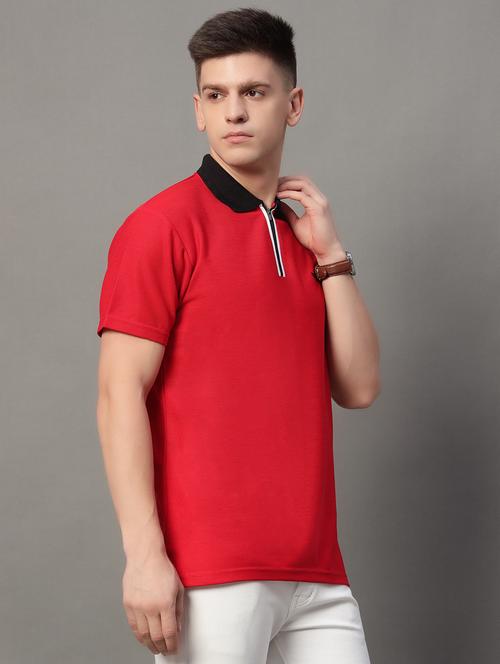 men regular fit plain polo t-shirt - 21613766 - Very Small Image - 1