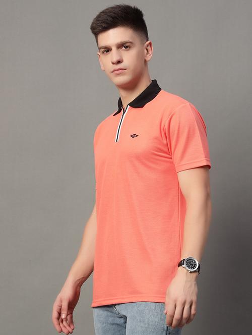 men regular fit plain polo t-shirt - 21613782 - Very Small Image - 1