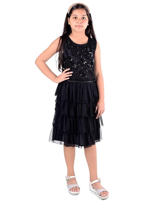 girls embellished sleeveless frock - 21613875 - Very Small Image - 1