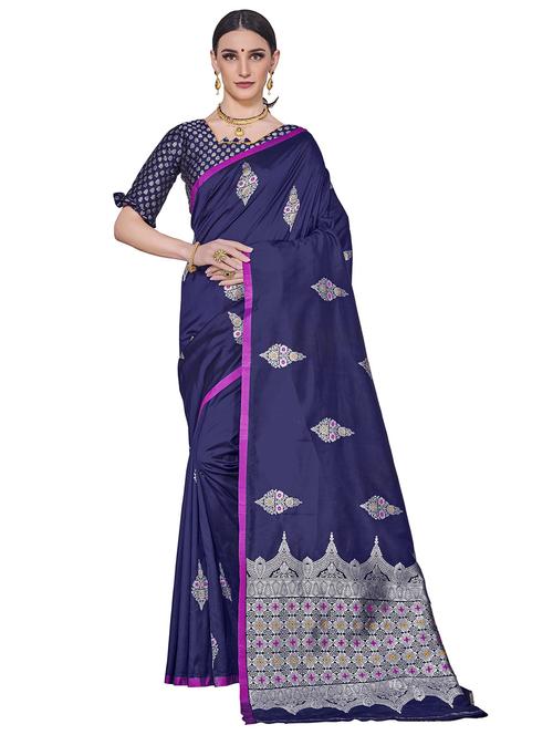 women self design banarasi saree - 21614217 - Very Small Image - 1