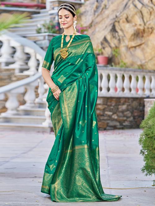 women self design banarasi saree - 21614318 - Very Small Image - 1