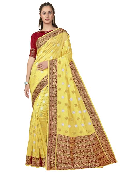 women self design banarasi saree - 21614598 - Very Small Image - 1