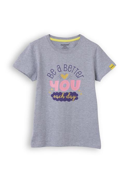 girls front print short sleeve t-shirt - 21614898 - Very Small Image - 1