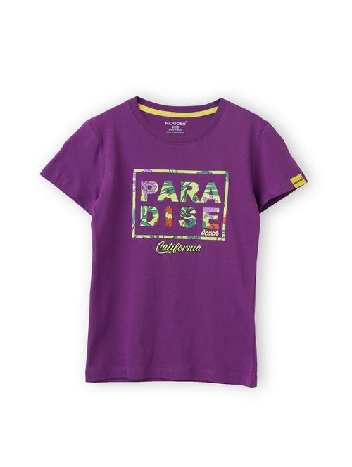 girls front print short sleeve t-shirt - 21614901 - Very Small Image - 1