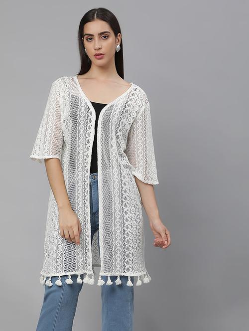 women white self-designed regular shrug - 21615341 - Very Small Image - 1