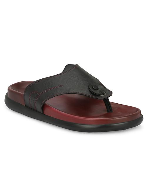 men black slip on sandal - 21615953 - Very Small Image - 1