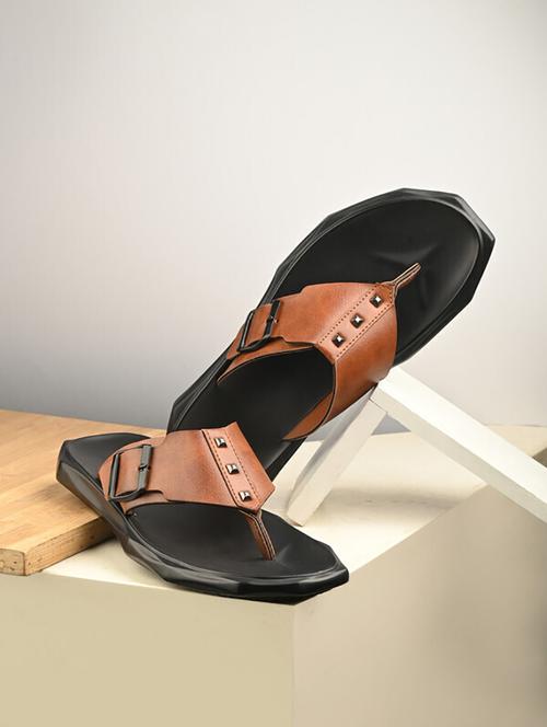 men toe seprator sandal - 21615986 - Very Small Image - 1
