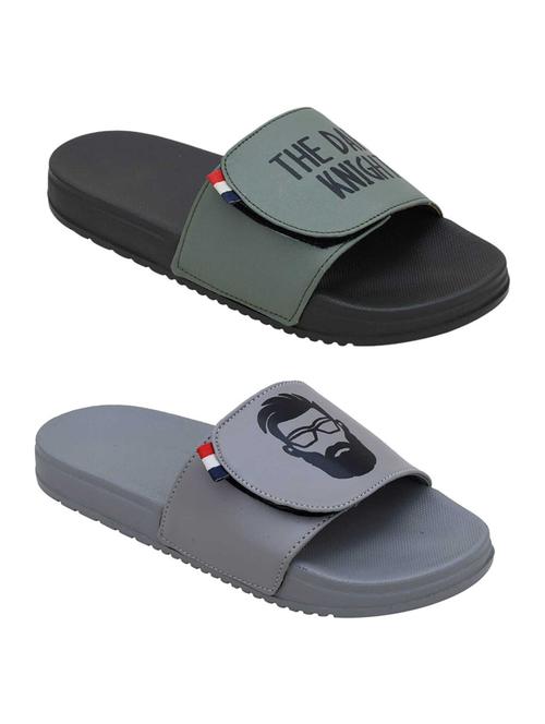 men's pack of 2 comfortable slide set - 21616066 - Very Small Image - 1
