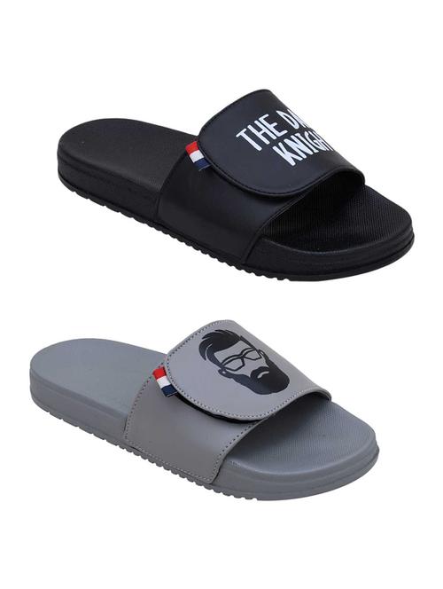 men's pack of 2 comfortable slide set - 21616068 - Very Small Image - 1