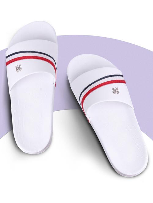 men printed slider flip flops - 21616132 - Very Small Image - 1