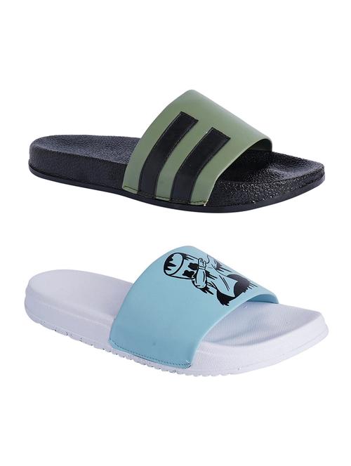 men's pack of 2 comfortable slide set  - 21616152 - Very Small Image - 1