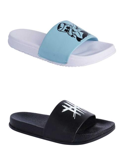 men's pack of 2 comfortable slide set  - 21616156 - Very Small Image - 1
