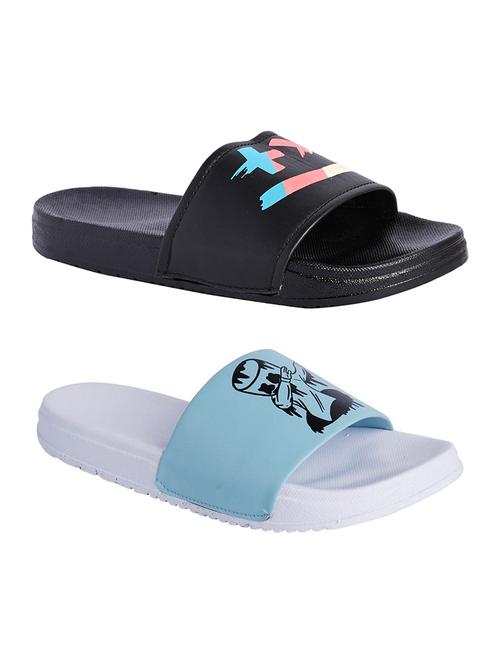 men's pack of 2 comfortable slide set  - 21616160 - Very Small Image - 1