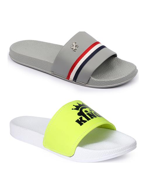 men's pack of 2 comfortable slide set  - 21616280 - Very Small Image - 1