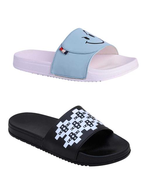 men's pack of 2 comfortable slide set  - 21616299 - Very Small Image - 1