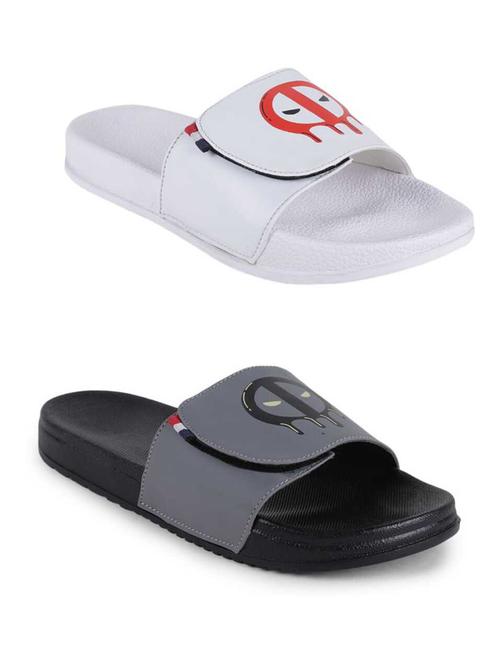 men's pack of 2 comfortable slide set  - 21616324 - Very Small Image - 1