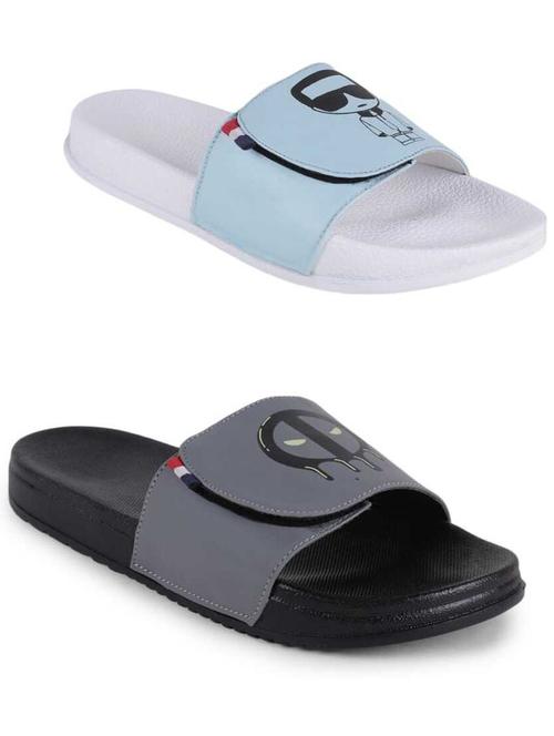 men's pack of 2 comfortable slide set  - 21616329 - Very Small Image - 1