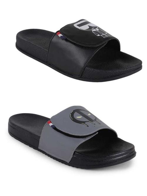 men's pack of 2 comfortable slide set  - 21616332 - Very Small Image - 1