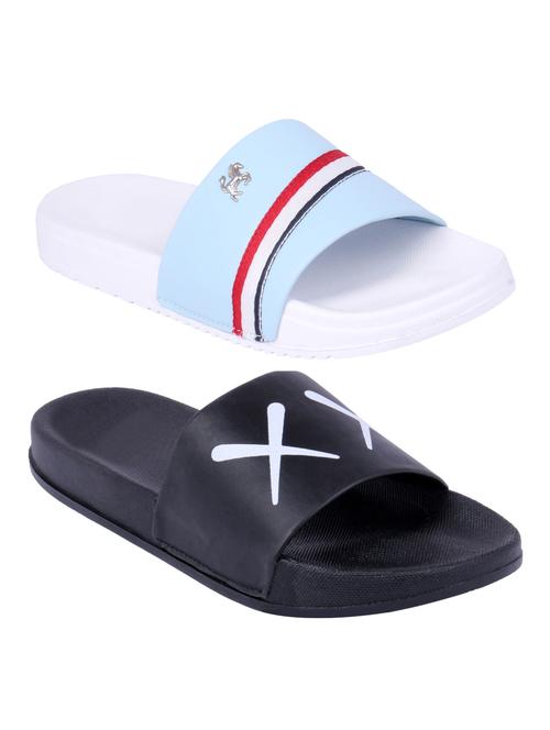men's pack of 2 comfortable slide set  - 21616448 - Very Small Image - 1