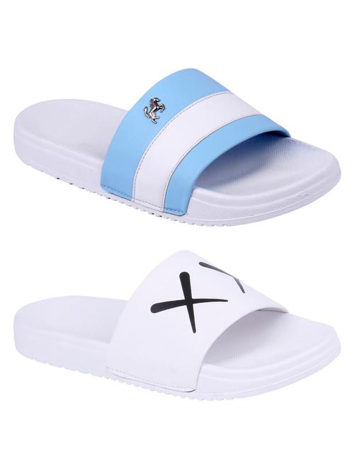 men's pack of 2 comfortable slide set  - 21616450 - Very Small Image - 1