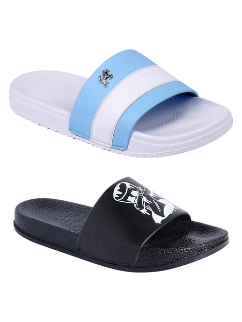 men's pack of 2 comfortable slide set  - 21616451 - Very Small Image - 1