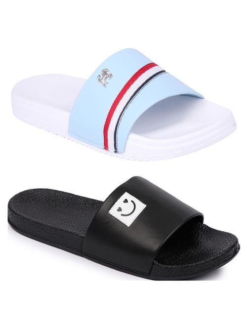 men's pack of 2 comfortable slide set - 21616470 - Very Small Image - 1