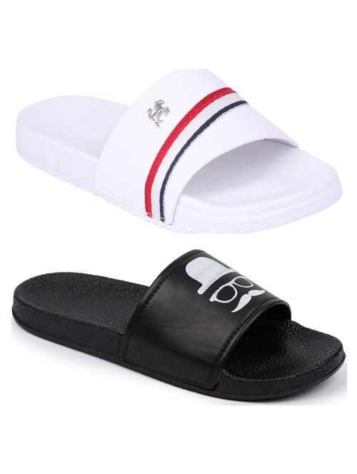 men's pack of 2 comfortable slide set - 21616473 - Very Small Image - 1
