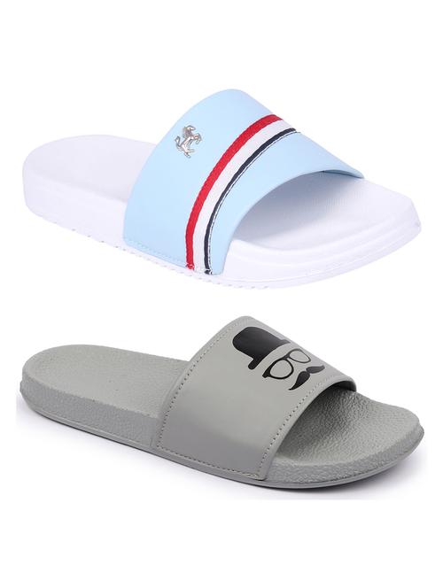 men's pack of 2 comfortable slide set - 21616475 - Very Small Image - 1