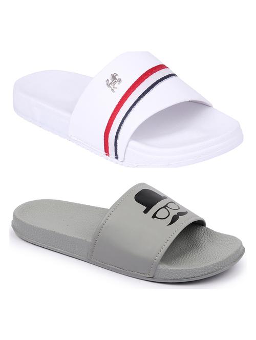 men's pack of 2 comfortable slide set - 21616476 - Very Small Image - 1