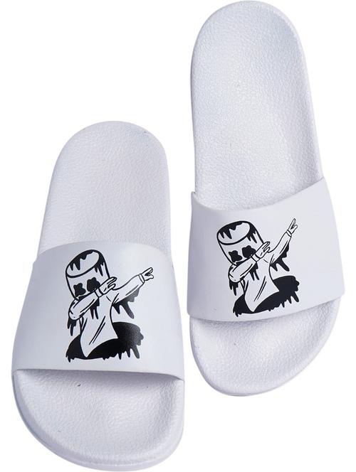 men printed slider flip flop - 21616518 - Very Small Image - 1