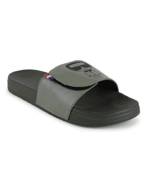 men printed slider flip flop - 21616692 - Very Small Image - 1