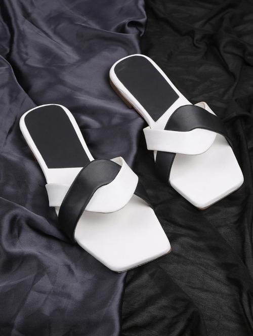 women beige slip on sandal - 21616875 - Very Small Image - 1