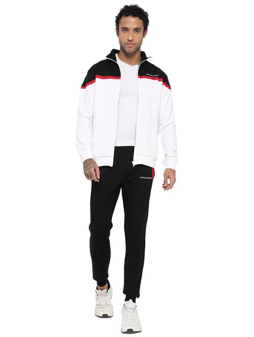 men color block long sleeves tracksuit - 21617463 - Very Small Image - 1