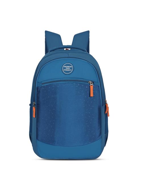 men blue adjustable straps backpack - 21617513 - Very Small Image - 1