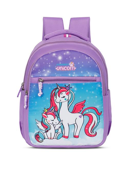 kids purple printed bag - 21619153 - Very Small Image - 1